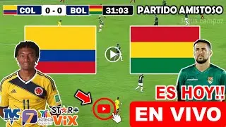 Colombia vs. Bolivia en vivo, donde ver, a que hora juega Partido Amistoso 2024 Colombia vs. Bolivia