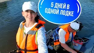 Сплав по Томи на ПВХ лодке HUNTER 360A / Осиновое Плёсо – Средняя Терсь /день 2