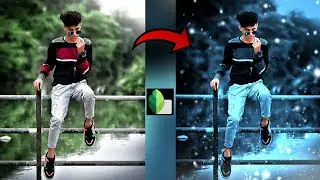 Snapseed Moody Blue Photo Editing| Snapseed Photo Editing- Karan Golani