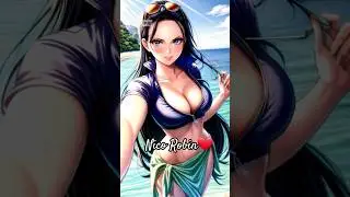 🏴‍☠️🏖 Nico Robin 🏖🏴‍☠️ #nicorobin #onepiece #anime #otaku #waifu #shorts #waifuhug