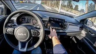 2022 Kia Rio [1.2 MPI 84HP] | POV Test Drive 
