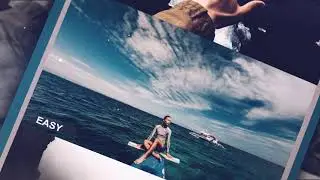 Folding Slideshow After Effects Template