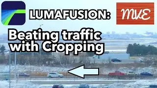 Crop and Reverse video so one single  lane of traffic goes backwards Tutorial - LumaFusion