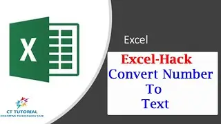 Learn Excel Beginner|convert number to text in excel|Number to Word|microsoft excel|Excel|CTTUTORIAL