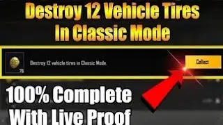 Destroy 12 Vehicle Tires In Classic Mode