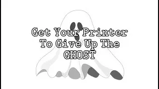 Get Your 3D Printer To Give Up The GHOST