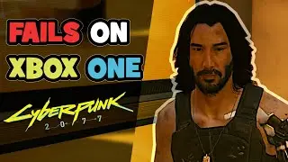 Cyberpunk 2077 is Terrible on Xbox One, but cool on Xbox Series X! Cyberpunk 2077 FPS on XBOX