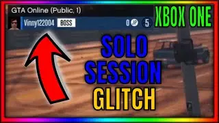 GTA ONLINE - How to get in a solo public session glitch on xbox one. (After patch 1.50)