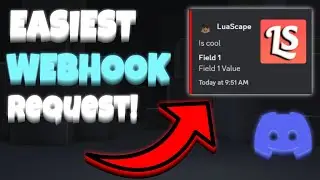 EASIEST DISCORD WEBHOOKS IN ROBLOX! | WebhookService V4