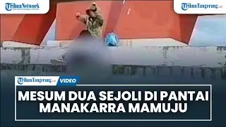 Viral Mesum Dua Sejoli di Pantai Manakarra Mamuju