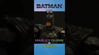 BATMAN vs HARLEY QUINN & JOKER 