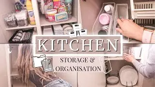 KITCHEN ORGANISATION IDEAS & STORAGE HACKS | CLEAN & TIDY WITH ME