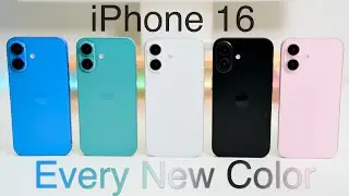 iPhone 16 Models - Hands on Every New Color