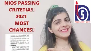 Nios exam cancellation update 2021💥|passing criteria most chances if exam cancel😱| passing scheme