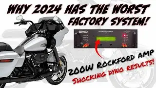 2024 Harley Davidson® Amp Dyno Results - Why this is the Worst Factory System Released to Date