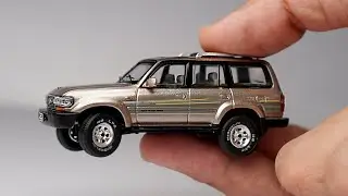 Unboxing Miniature Land Cruiser LC80 1:64 Scale (mind blowing details 😮)