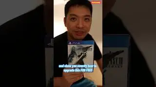 UPGRADE PS4 disc version of Final Fantasy VII (ff7) REMAKE FOR FREE using only the PS5 - TUTORIAL
