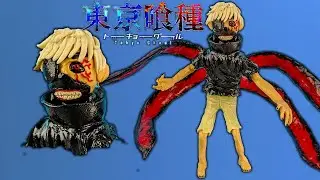Канеки Кен из пластилина Tokyo Ghoul