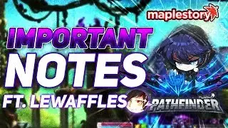 MapleStory: Pathfinder Update - Important Things to Know! (Ft. LeWaffles)