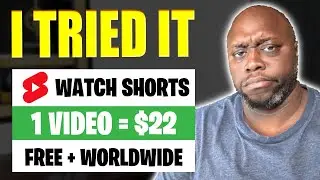 I Tried It Earn $22 00 Per YouTube Shorts Video You Watch Earn Money Watching YouTube Videos