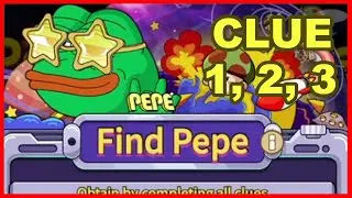 Pepes Hide & Seek Clue 3 / Find Pepe Clue 3 - Legend of Mushroom: Maple Rush