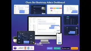 Chatbot Dashboard Premium Admin Template with Bootstrap UI Kit