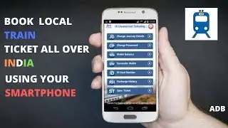 How to book Local Railway Ticket from Smart Phone - UTS APP - KOLKATA Local Train Ticket App
