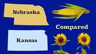 Kansas and Nebraska Compared