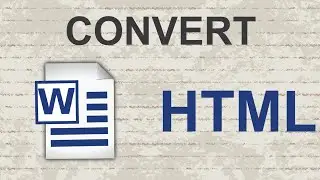 Convert Word to HTML 2015