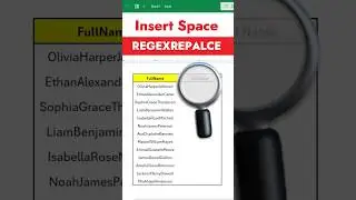 Mastering REGEXREPLACE in Excel | Handling Uppercase Letters in Your Data