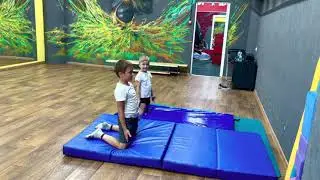 Гимнастический элемент на развитие силы и гибкости спины