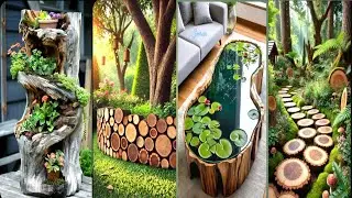 Creative Garden Wood Log Ideas: Add Rustic Charm to Your Outdoor Space!