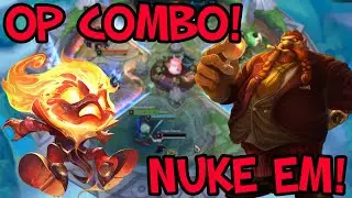 OP NUKE COMBO IN ARENA! - League Of Legends Arena Mode