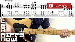 The Passenger IGGY POP Tab Guitar Riff Lesson