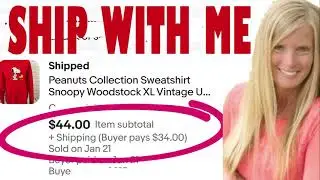 SHIP WITH ME Weekend Sales in my Reselling Business on Poshmark & eBay Inventory Storage #reseller