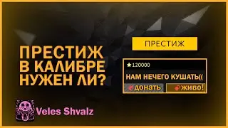ПРЕСТИЖ В КАЛИБРЕ, ЗАЧЕМ ОН НУЖЕН?