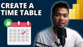 TWO WAYS to create a TIME TABLE in Power BI // Beginners Guide to Power BI in 2024