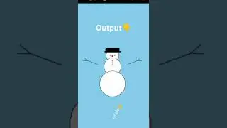 Draw Snowman ☃️ in python | Turtle graphics python | 