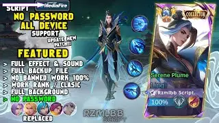 OPTIMIZE Script Skin Ling Collector Revamp No Password | Effect & Voice - New Patch Mobile Legends