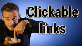 How add clickable links to a Youtube videos description - In under 51 seconds