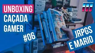 CAÇADA GAMER #6 - MAIS JRPGs, MARIO e DONKEY KONG Pra COLEÇÃO!