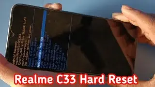 Realme C33 Hard Reset | Realme (RMX3624) Pattern Lock Remove