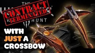 Can You Beat ALL Witcher 3 Contracts With Just the Crossbow?