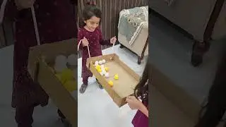 Maahi Tinku ball glass challenge 🥰