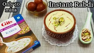 Instant Rabdi in Just 10 Mins | Gits Rabdi Recipe | Gits Rabdi mix | Easy desserts