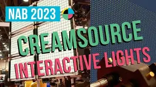 Creamsource Lights Up NAB with Their New Film Tech | #nab2023