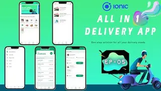 Ionic - ALL IN 1 DELIVERY APP UI | EPISODE 05 - MENU SCREEN & Running in iOS Simulator