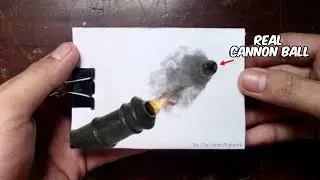 Real Cannon Ball on FLIPBOOK|Flipbook Animation