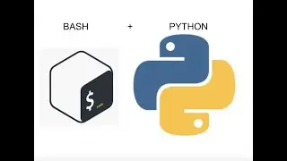 bash + python - 1