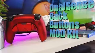 PS5 DualSense Controller Back Buttons Upgrade- eXtremeRate RISE Remap KIT-Unboxing And Installation